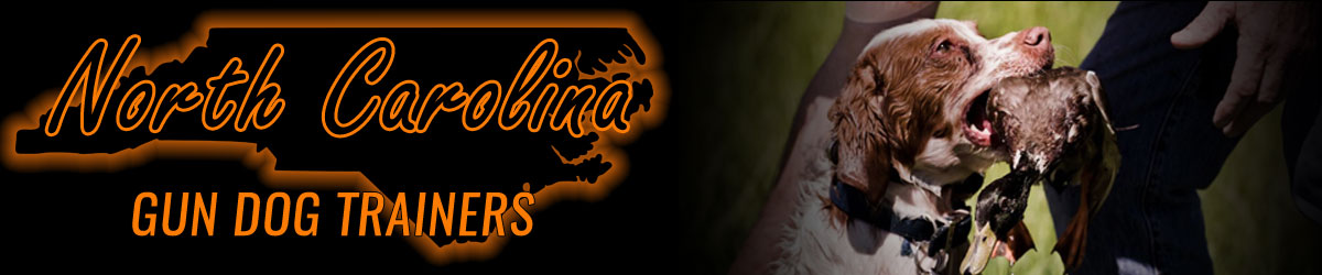 North Carolina Gun Dog Trainers banner